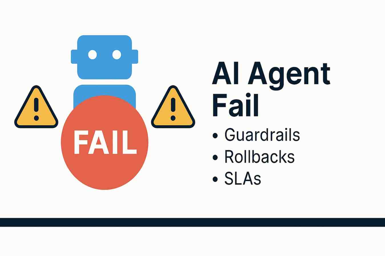 AI Agent Fail: How to Build Guardrails, Rollbacks, SLAs?