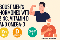 How to Boost Men’s Hormone with Zinc, vitamin D and Omega-3