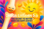 Omega-3,Vitamin D:The Secret to Better Mood and Happy Joints